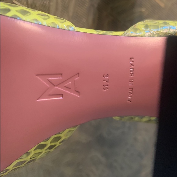 Amina Muaddi Slingbacks - Picture 3 of 5